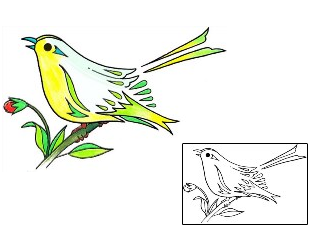 Bird Tattoo Animal tattoo | RCF-00062