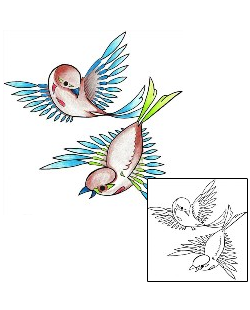 Bird Tattoo Animal tattoo | RCF-00066