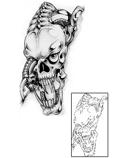 Monster Tattoo Horror tattoo | REF-00008