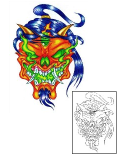 Evil Tattoo Horror tattoo | RFF-00020