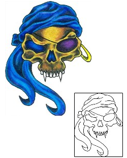 Pirate Tattoo Miscellaneous tattoo | RIF-00063