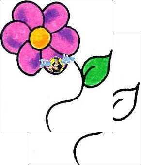 Flower Tattoo plant-life-flowers-tattoos-rick-hayes-rif-00120