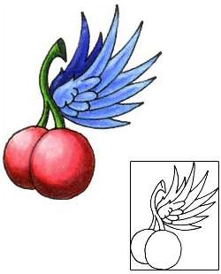 Cherry Tattoo For Women tattoo | RIF-00195