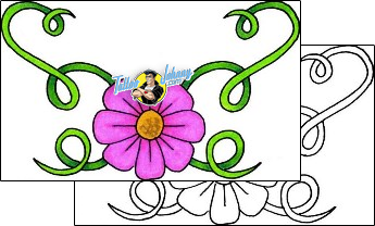 Flower Tattoo plant-life-flowers-tattoos-rick-hayes-rif-00260