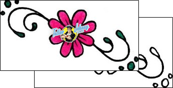 Flower Tattoo plant-life-flowers-tattoos-rick-hayes-rif-00263