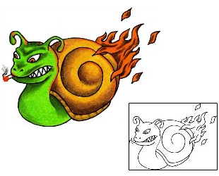 Snail Tattoo Mythology tattoo | RIF-00278