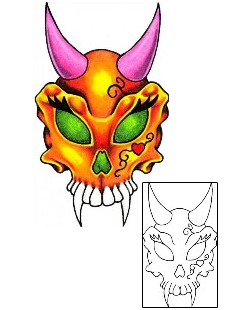 Picture of Horror tattoo | RIF-00299