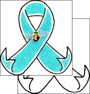 Ribbon Tattoo rif-00399