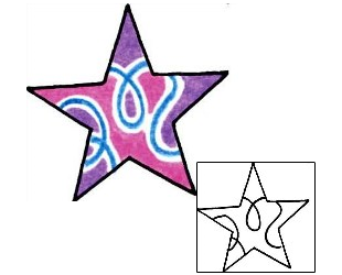 Star Tattoo Astronomy tattoo | RIF-00442