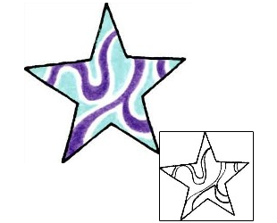 Star Tattoo Astronomy tattoo | RIF-00446