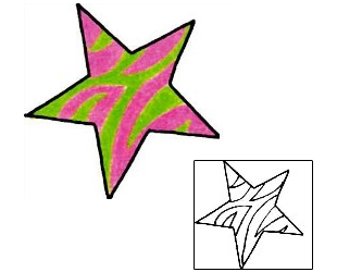 Star Tattoo Astronomy tattoo | RIF-00453