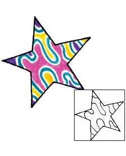 Star Tattoo Astronomy tattoo | RIF-00483