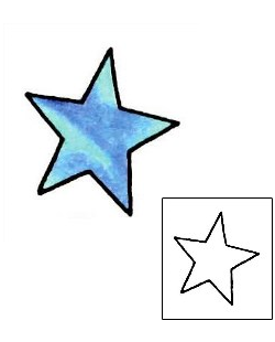 Star Tattoo Astronomy tattoo | RIF-00500