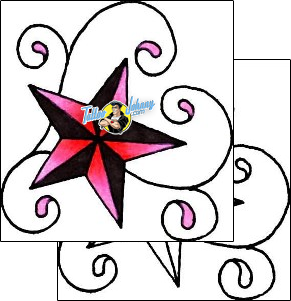 Celestial Tattoo nautical-star-tattoos-rick-hayes-rif-00534