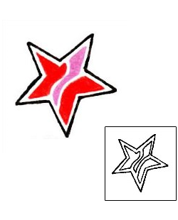 Star Tattoo Astronomy tattoo | RIF-00572
