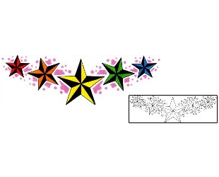 Nautical Star Tattoo Astronomy tattoo | RIF-00574