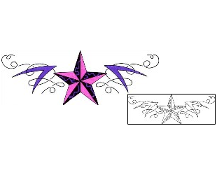 Nautical Star Tattoo Astronomy tattoo | RIF-00619