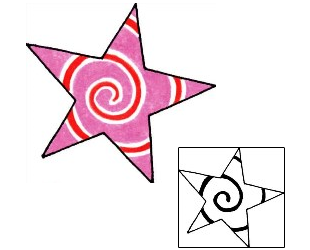 Star Tattoo Astronomy tattoo | RIF-00653