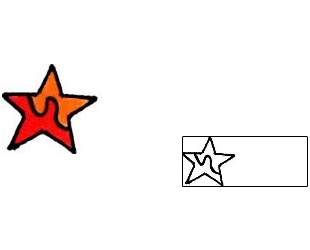 Star Tattoo Astronomy tattoo | RIF-00682