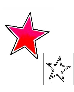 Star Tattoo Astronomy tattoo | RIF-00715
