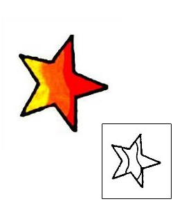 Star Tattoo Astronomy tattoo | RIF-00724