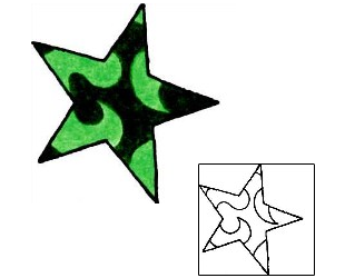 Star Tattoo Astronomy tattoo | RIF-00740