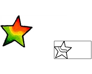 Star Tattoo Astronomy tattoo | RIF-00754