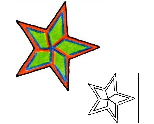 Star Tattoo Astronomy tattoo | RIF-00760