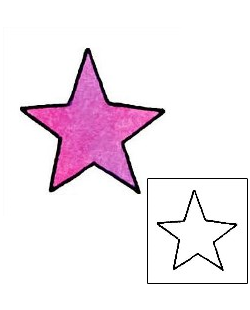 Star Tattoo Astronomy tattoo | RIF-00784