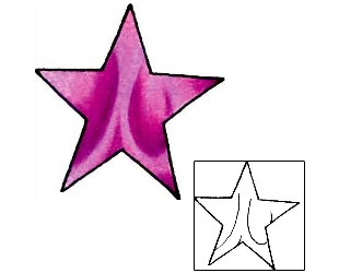 Star Tattoo Astronomy tattoo | RIF-00790