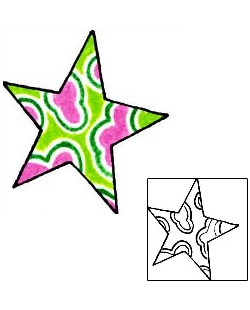 Star Tattoo Astronomy tattoo | RIF-00795