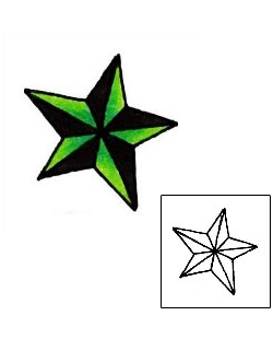 Nautical Star Tattoo Astronomy tattoo | RIF-00877