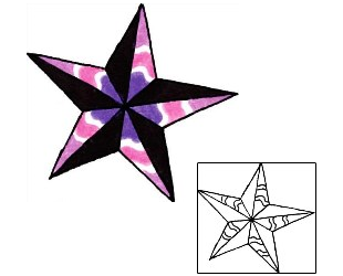 Nautical Star Tattoo Astronomy tattoo | RIF-00881