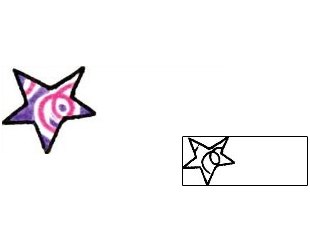 Star Tattoo Astronomy tattoo | RIF-00896