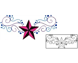 Star Tattoo Astronomy tattoo | RIF-00929