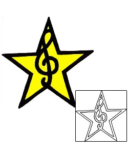 Star Tattoo Astronomy tattoo | RIF-00933