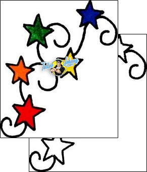 Celestial Tattoo star-tattoos-rick-hayes-rif-01046