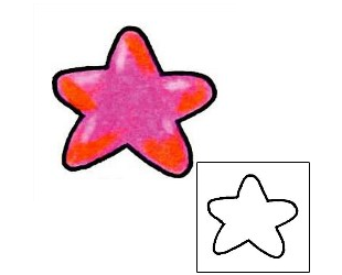 Star Tattoo Astronomy tattoo | RIF-01049