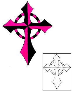 Cross Tattoo Religious & Spiritual tattoo | RIF-01104