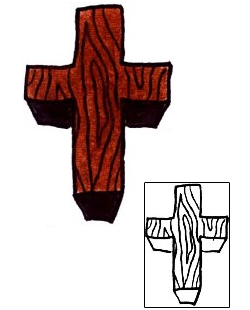 Cross Tattoo Religious & Spiritual tattoo | RIF-01107