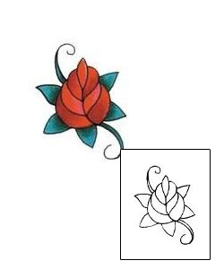 Rose Tattoo Plant Life tattoo | RNF-00021