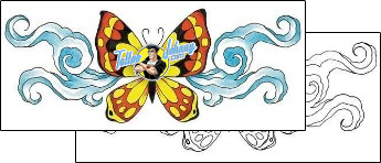 Butterfly Tattoo insects-butterfly-tattoos-josh-rowan-rnf-00042