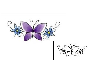 Butterfly Tattoo Insects tattoo | RNF-00044