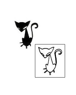 Cat Tattoo Animal tattoo | RNF-00058