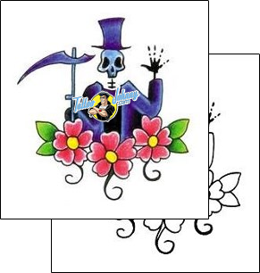 Reaper Tattoo plant-life-flowers-tattoos-josh-rowan-rnf-00102