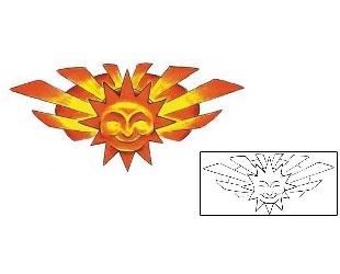 Sun Tattoo RNF-00119