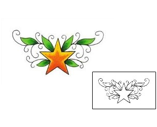 Star Tattoo RNF-00150