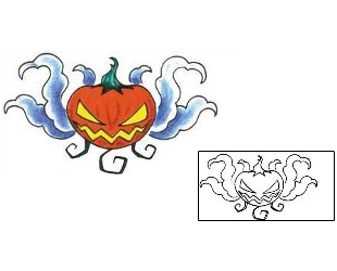 Pumpkin Tattoo Horror tattoo | RNF-00163