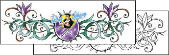 Decorative Tattoo flower-tattoos-josh-rowan-rnf-00168