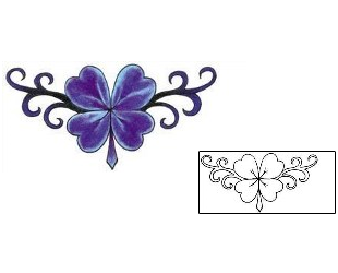 Clover Tattoo Specific Body Parts tattoo | RNF-00171